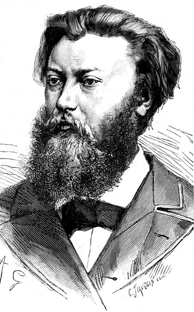 Paul Jablochkoff, russisk telegrafingeniør, 1883 af Unbekannt