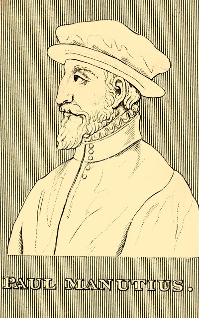 Paul Manutius, 1512-1574, 1830 af Unbekannt