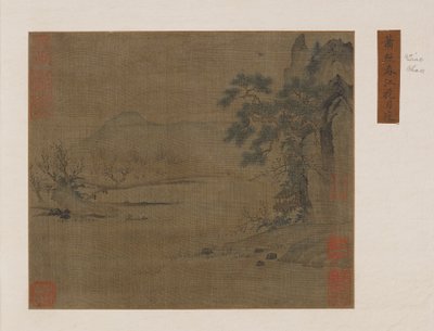 Pavillon ved springfloden, Ming- eller Qing-dynastiet, 16.-19. århundrede. af Unbekannt