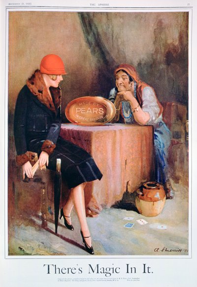 Sæbeannonce for pærer, 1925 af Unbekannt