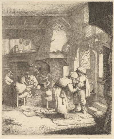 Bonde betaler sin regning, 1610-85. af Unbekannt