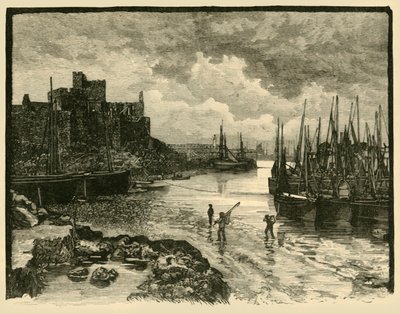 Peel Castle, 1898. af Unbekannt