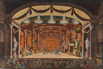 Peep Show Image, ca 1770. af Unbekannt
