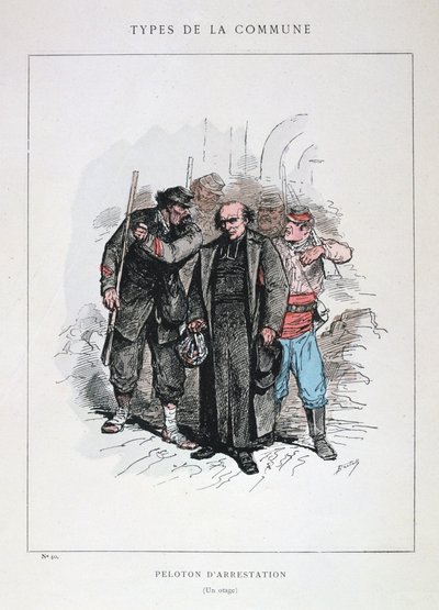 Arresthold, Paris Kommune, 1871 af Unbekannt
