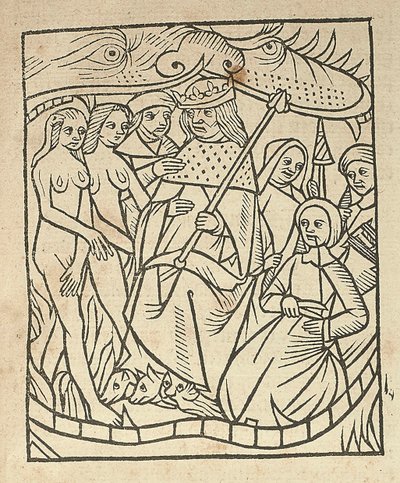 Perceval, historien om gralen af Chrétien de Troyes, 1523. af Unbekannt