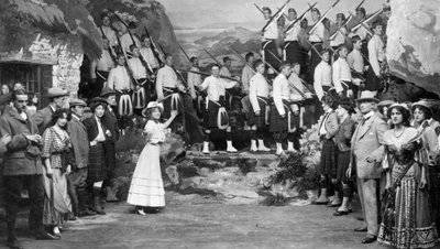 Opførelse af The Gay Gordons, c1907 af Unbekannt