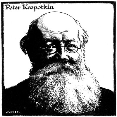 Peter Kropotkin, russisk anarkist, c1920 af Unbekannt