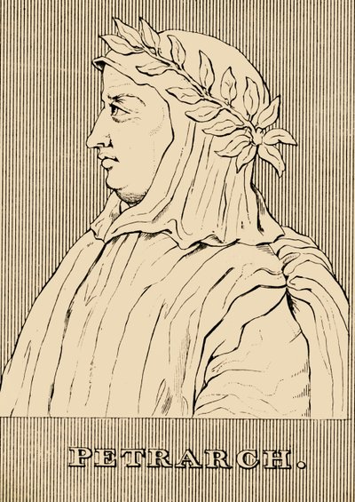 Petrarch, 1304-1374, 1830. af Unbekannt