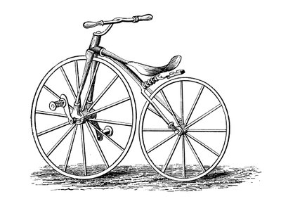 Pickerings pedaldrevet cykel, et amerikansk design, c1860s c1880 af Unbekannt