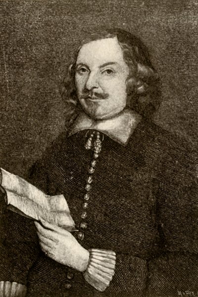 Billede af Edward Winslow, i puritansk kjole, 1644, 1937. af Unbekannt