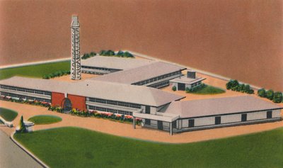 Pielroja cigaretfabrik, Colombian Tobacco Co. Inc., Barranquilla, c1940