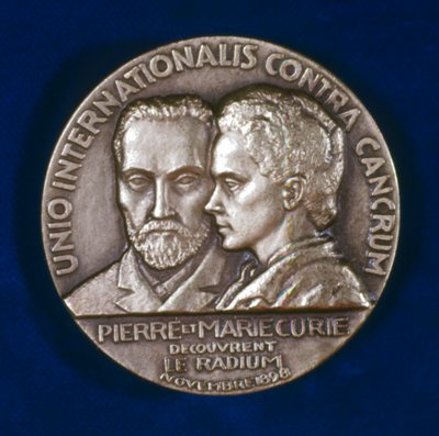 Pierre og Marie Curie, franske videnskabsmænd af Unbekannt