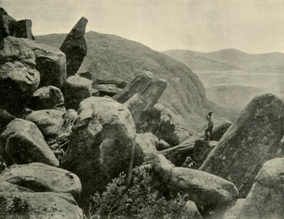 Pinnacle & Organ Pipes, Mount Wellington, 1901. af Unbekannt