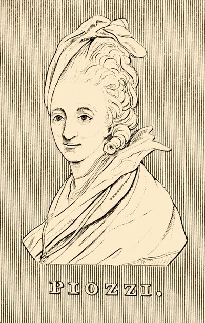 Piozzi, 1741-1821, 1830. af Unbekannt