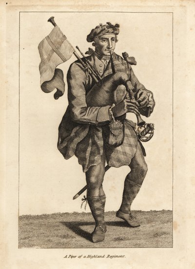 Piper af et højlandsregiment af Unbekannt