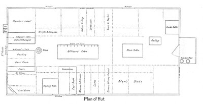 Plan over hytten, c19101913, 1913 af Unbekannt
