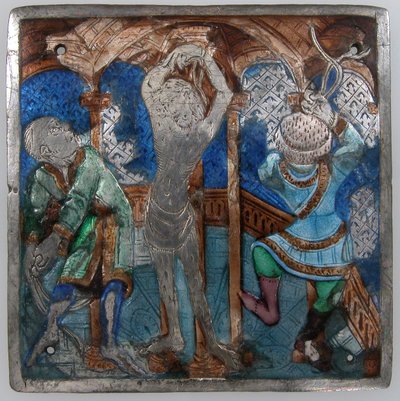 Plakett med flagelleringen, italiensk, 1300-tallet. af Unbekannt