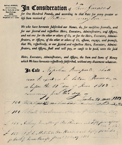 Politik om Napoleons liv, 1813, 1928 af Unbekannt