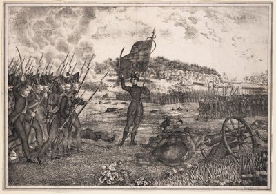 Polsk-russisk krigsscene, 1831, 1831 af Unbekannt