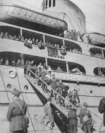 Polske tropper til kamp med Storbritannien, 1940, 1940 af Unbekannt