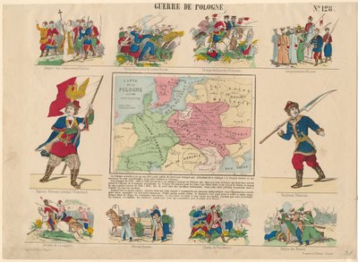 Polens krig, 1831 af Unbekannt