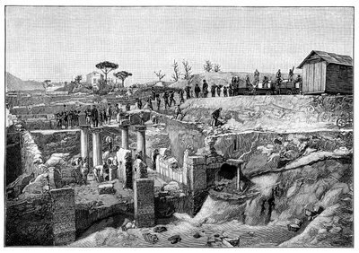 Pompeji, Italien, 1900 af Unbekannt