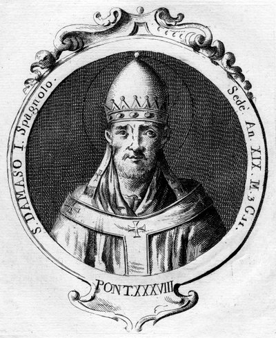 Pave Damasus I, pave af den katolske kirke af Unbekannt