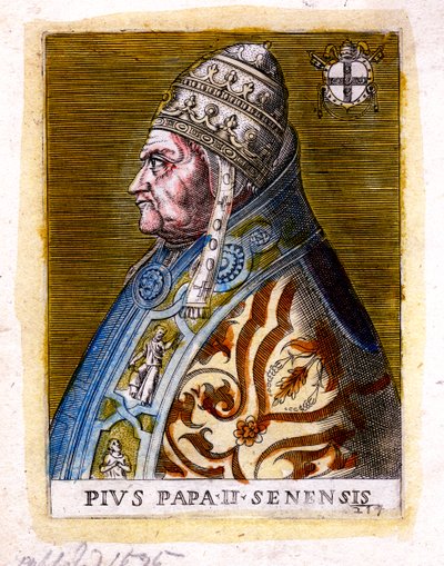 Pave Pius II, c1800-tallet af Unbekannt