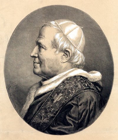 Pave Pius IX, 1846 af Unbekannt