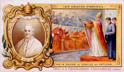 Pave Pius IX, 1869-1899 af Unbekannt