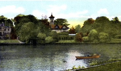 Popes Villa, Twickenham, London, 20. århundrede af Unbekannt