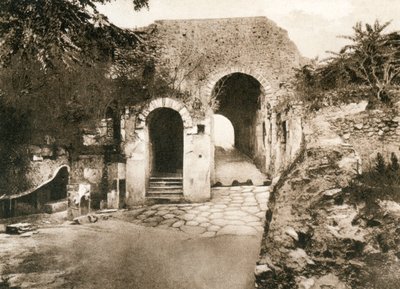 Porta marina, Pompeji, Italien, omkring 1900-tallet af Unbekannt