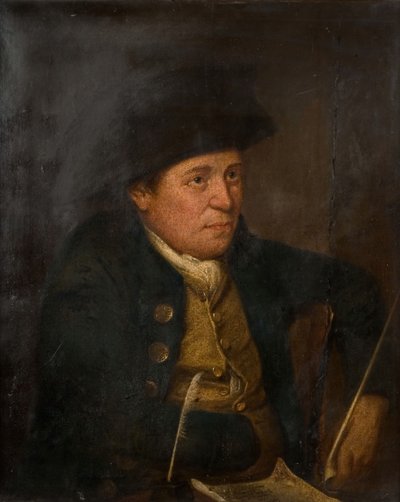 Portræt af John Freeth, 1731-1800. af Unbekannt