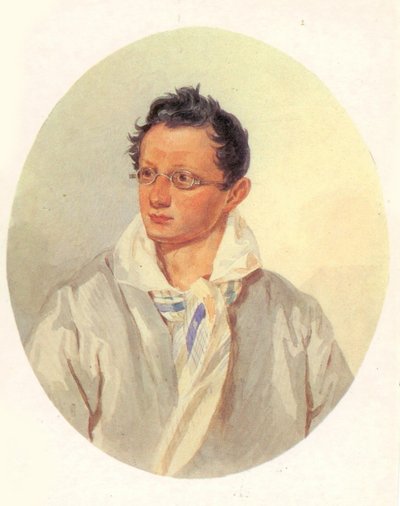 Portræt af Alexander Nikolayevich Raevsky 1795-1868, 1820