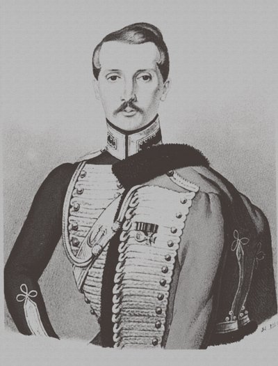 Portræt af Alexey Nikolayevich Wulf 1805-1881, 1830