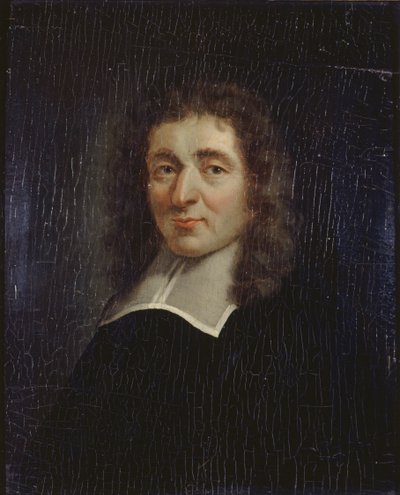Portræt af Antoine Furetière 1619-1688, ca. 1660. af Unbekannt