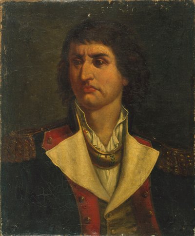 Portræt af Antoine Joseph Santerre 1752-1809, 1793. af Unbekannt