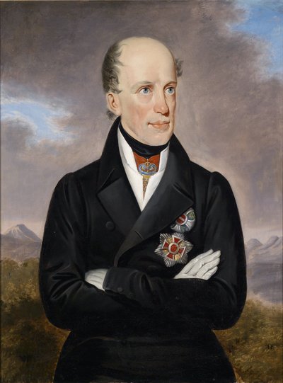 Portræt af ærkehertug Johann af Østrig (1782-1859) af Unbekannt