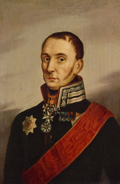 Portræt af Baronet Sir James Wylie 1768-1854, første kvartal af 1800-tallet af Unbekannt