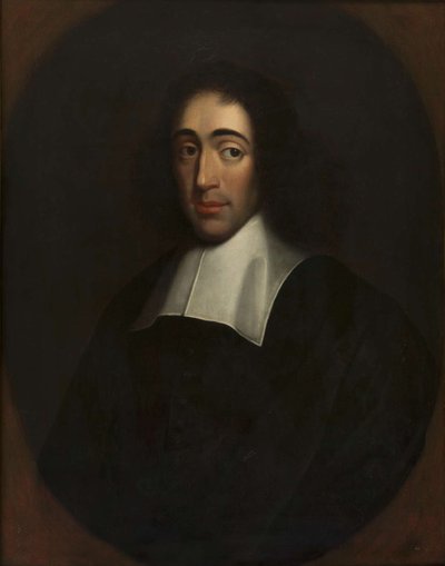 Portræt af Baruch Spinoza, sidste fjerdedel af det 17. århundrede af Unbekannt