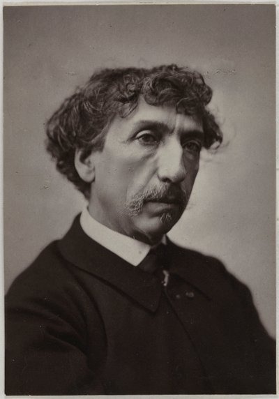 Portræt af Charles Garnier 1825-1898. af Unbekannt