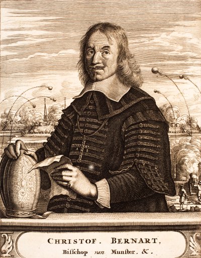 Portræt af Christoph Bernhard Freiherr von Galen 1606-1678, 1675. af Unbekannt