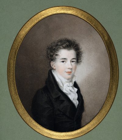 Portræt af grev Alexander M. Gorchakov 1798-1883, ca. 1815 af Unbekannt