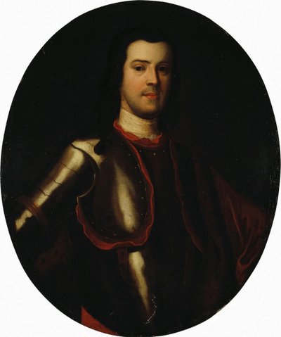 Portræt af grev Anton Manuilovich Devier 1682-1745, begyndelsen af det 18. af Unbekannt