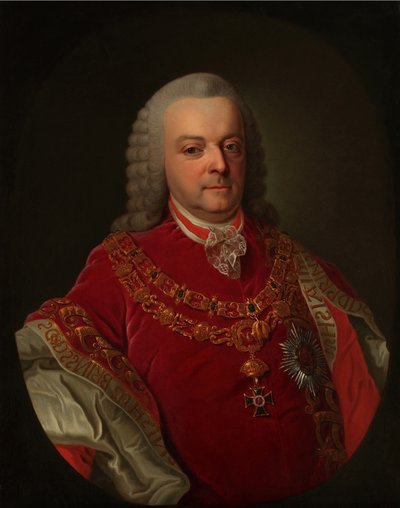 Portræt af grev Ferenc Esterházy de Galántha 1715-1785. af Unbekannt