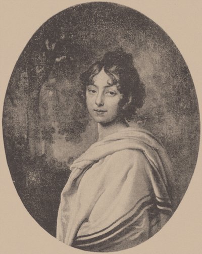 Portræt af grevinde Maria Pavlovna von Pahlen, født Skavronskaya, ca. 1810 af Unbekannt