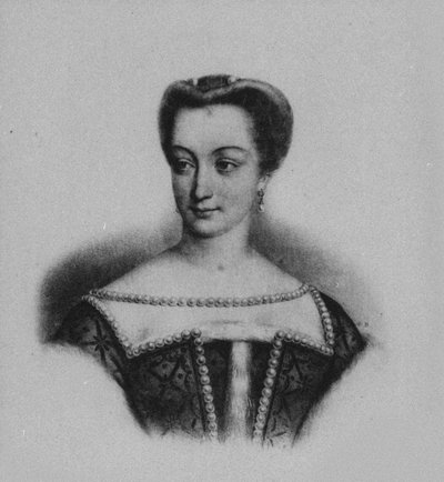 Portræt af Diana af Poitiers 1499-1566 af Unbekannt