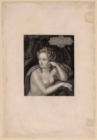 Portræt af Diane de Poitiers 1499-1566, midten af det 16. århundrede. af Unbekannt