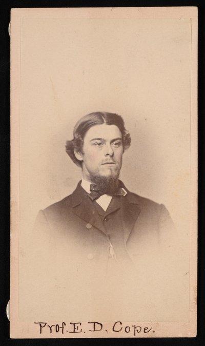 Portræt af Edward Drinker Cope 1840-1897, omkring 1860