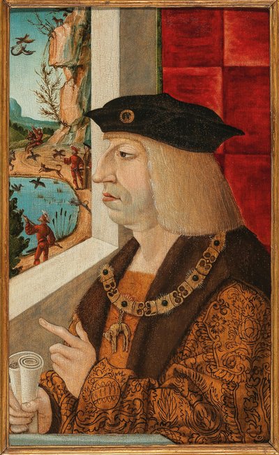 Portræt af kejser Maximilian I 1459-1519, 1500-tallet. af Unbekannt